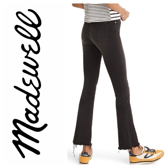 Madewell Denim - New Madewell Cali Chewed Hem Demi Bootcut Jeans